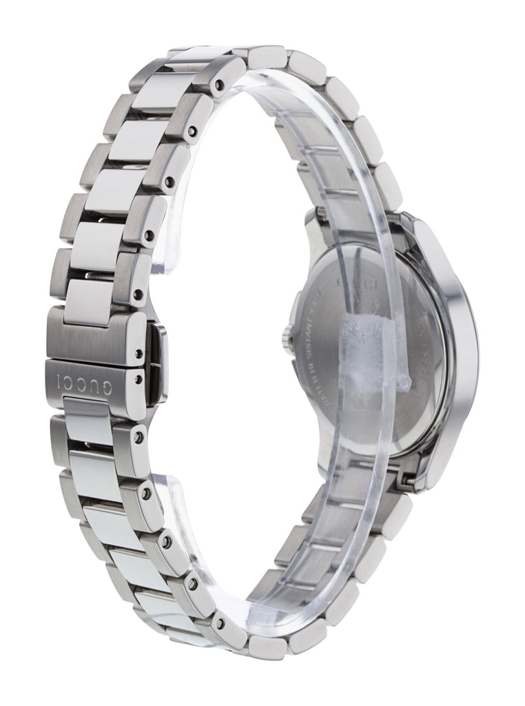 Gucci G Timeless Mother of Pearl Dial Silver Steel Strap Watch For Women - YA126543 Buy Now By Gucci