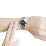 Gucci G Timeless Black Dial Silver Steel Strap Watch For Women - YA126502 Buy Now By Gucci