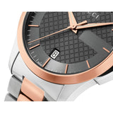 Gucci G Timeless Grey Dial Two Tone Steel Strap Watch For Men - YA126446 Buy Now By Gucci