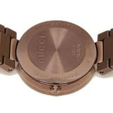 Gucci Interlocking G Quartz Brown Dial Brown Steel Strap Watch for Women - YA133317 Buy Now By Gucci