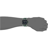 Gucci Dive Black Dial Green Rubber Strap Watch For Men - YA136310 Buy Now By Gucci