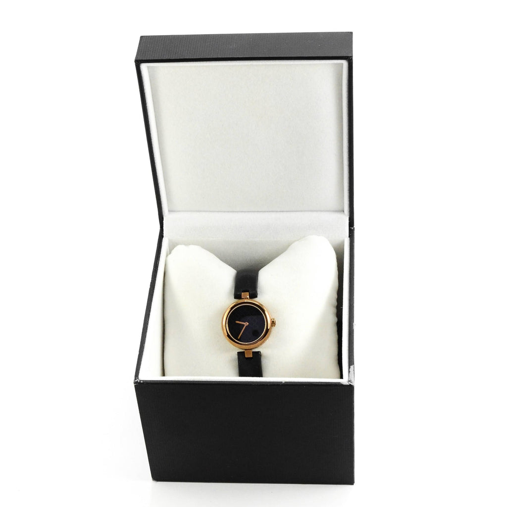 Gucci Diamantissima Quartz Black Dial Black Leather Strap Watch for Women - YA141501 Buy Now By Gucci