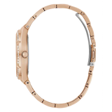 Guess Allara Quartz Rose Gold Dial Rose Gold Steel Strap Watch For Women - GW0604L3 Buy Now By Guess