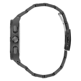 Guess Headliner Multifunction Black Dial Black Steel Strap Watch For Men - GW0572G3 Buy Now By Guess