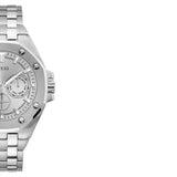 Guess Analog Quartz Silver Dial Silver Steel Strap Watch For Men - U0377G1 Buy Now By Guess