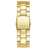 Guess Hendrix Multifunction Black Dial Gold Steel Strap Watch for Men - W1309G2 Buy Now By Guess