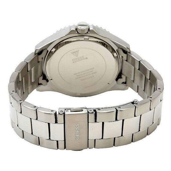 Guess G Twist Diamonds Silver Dial Silver Steel Strap Watch For Women - W1201L1 Buy Now By Guess