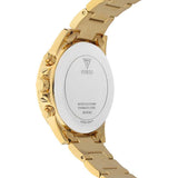 Guess G-Twist Gold Dial Gold Steel Strap Watch for Women - W1082L2 Buy Now By Guess