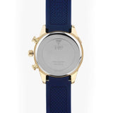 Guess Catalina Blue Gold Tone Blue Silicone Strap Watch For Women - W0562L2 Buy Now By Guess