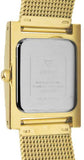 Guess Nouveau Diamonds Gold Dial Gold Mesh Bracelet Watch for Women - W0127L2 Buy Now By Guess