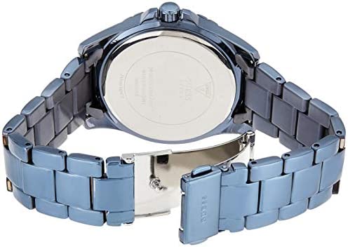 Guess Sunrise Multifunction Blue Dial Blue Steel Strap Watch for Women - W0448L10 Buy Now By Guess
