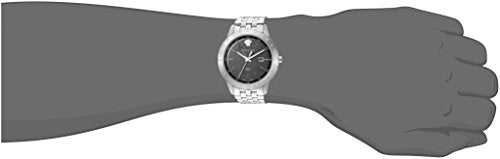 Versace Univers Analog Black Dial Silver Steel Strap Watch for Men - VEBK00418 Buy Now By Versace
