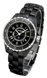 Chanel J12 Quartz Ceramic Black Dial Black Steel Strap Watch for Women - J12 H0682 Buy Now By Chanel