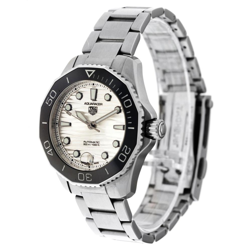 Tag Heuer Aquaracer Professional 300 Automatic White Dial Silver Steel Strap Watch for Men - WBP231C.BA0626 Buy Now By Tag Heuer