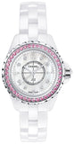 Chanel J12 Quartz Diamonds Mother of Pearl White Dial White Steel Strap Watch for Women - J12 H3243 Buy Now By Chanel