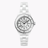Chanel J12 Quartz White Dial White Steel Strap Watch for Women - J12 H5698 Buy Now By Chanel