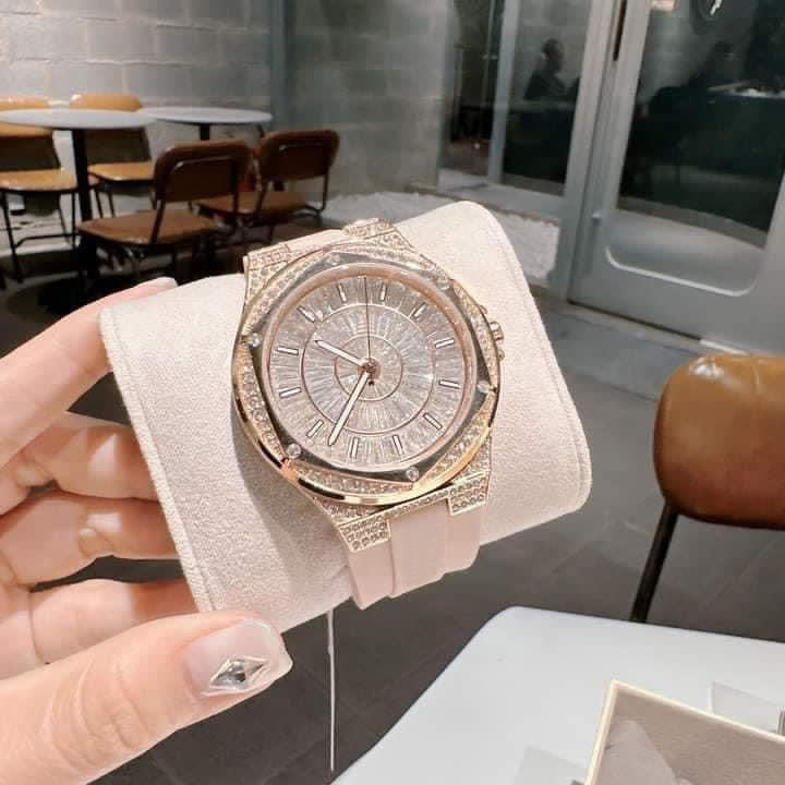 Michael Kors Lennox Three-Hand Crystals Dial White Silicone Strap Watch For Women - MK7248 Buy Now By Michael Kors