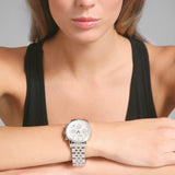 Michael Kors Ritz White Dial Silver Stainless Steel Strap Watch for Women - MK5020 Buy Now By Michael Kors