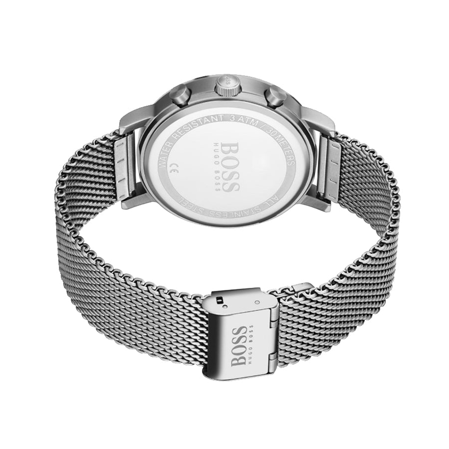 Hugo Boss Spirit Brown Dial Silver Mesh Bracelet Watch for Men - 1513694 Buy Now By Hugo Boss