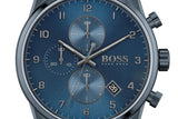 Hugo Boss Skymaster Chronograph Blue Dial Blue Mesh Bracelet Watch for Men - 1513836 Buy Now By Hugo Boss