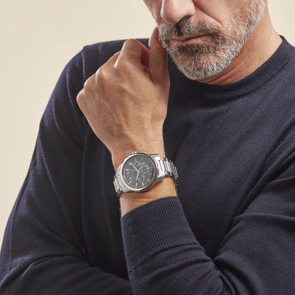 Hugo Boss Champion Blue Dial Silver Steel Strap Watch for Men - 1513818 Buy Now By Hugo Boss