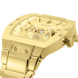 Guess Phoenix Multi Function Gold Dial Gold Steel Strap Watch for Men - GW0456G2 Buy Now By Guess