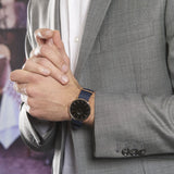 Daniel Wellington Classic Bayswater Black Dial Black NATO Strap Watch For Men - DW00100277 Buy Now By Daniel Wellington