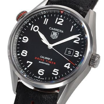 Tag Heuer Carrera Black Dial Watch for Men - WAR2A10.FC6337 Buy Now By Tag Heuer
