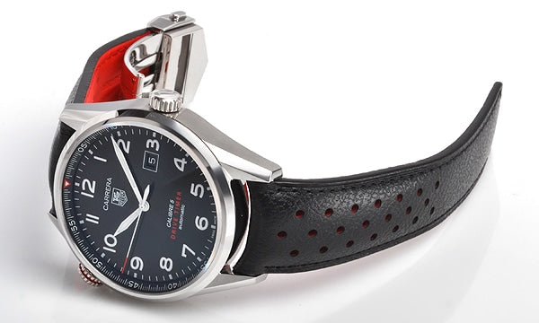 Tag Heuer Carrera Black Dial Watch for Men - WAR2A10.FC6337 Buy Now By Tag Heuer