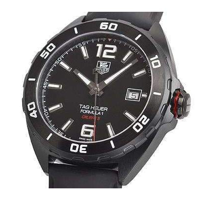 Tag Heuer Formula 1 Black Dial Strap Watch for Men - WAZ2115.FT8023 Buy Now By Tag Heuer
