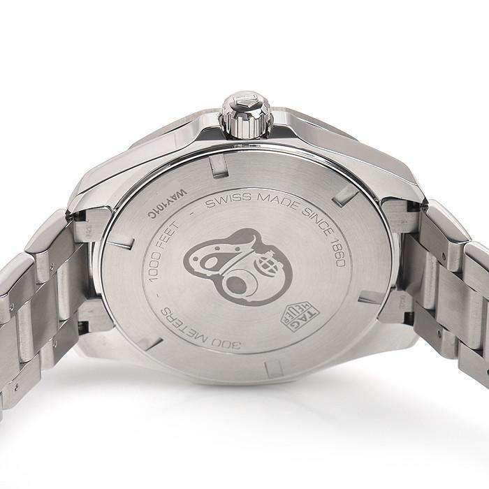 Tag Heuer Aquaracer Blue Dial Silver Steel Strap Watch for Men - WAY101C.BA0746 Buy Now By Tag Heuer