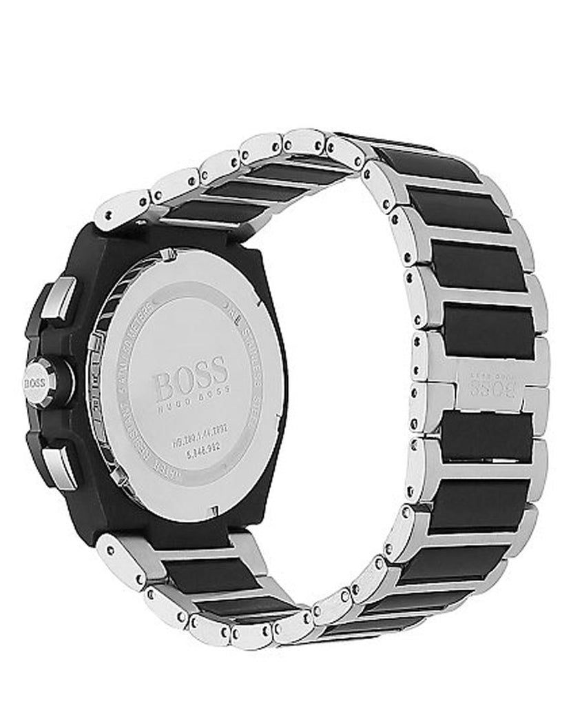 Hugo Boss Supernova Black Dial Two Tone Steel Strap Watch for Men - 1513368 Buy Now By Hugo Boss