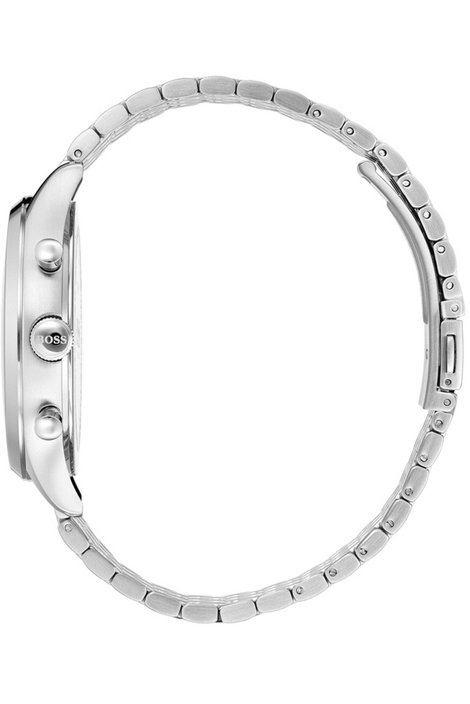 Hugo Boss Companion Black Dial Silver Steel Strap Watch for Men - 1513652 Buy Now By Hugo Boss