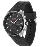 Hugo Boss Distinct Black Dial Black Rubber Strap Watch for Men - 1513855 Buy Now By Hugo Boss