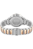 Hugo Boss Signature Silver Dial Two Tone Steel Strap Watch for Women - 1502567 Buy Now By Hugo Boss