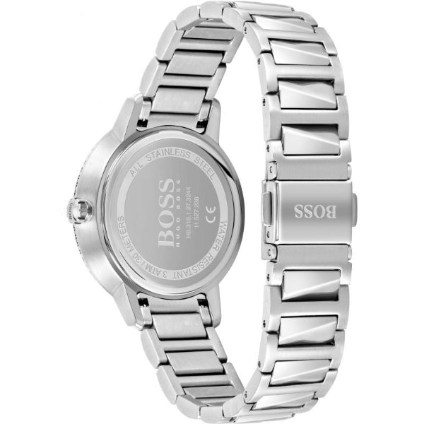 Hugo Boss Signature Silver Dial Silver Steel Strap Watch for Women - 1502539 Buy Now By Hugo Boss