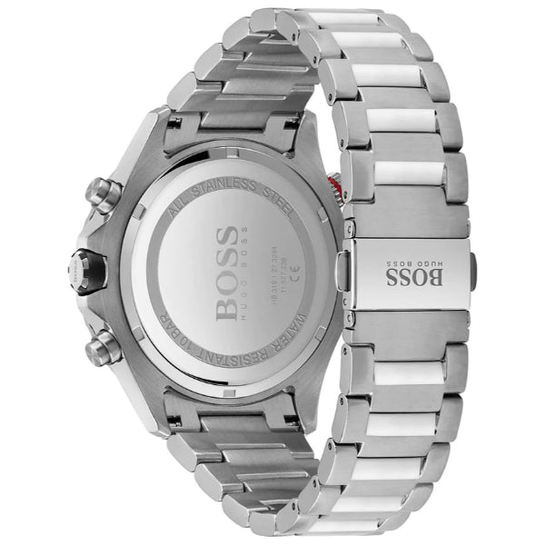 Hugo Boss Supernova Chronograph Black Dial Silver Steel Strap Watch for Men - 1513359 Buy Now By Hugo Boss