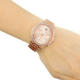 Michael Kors Brinkley Rose Gold Dial Rose Gold Steel Strap Watch for Women - MK6204 Buy Now By Michael Kors