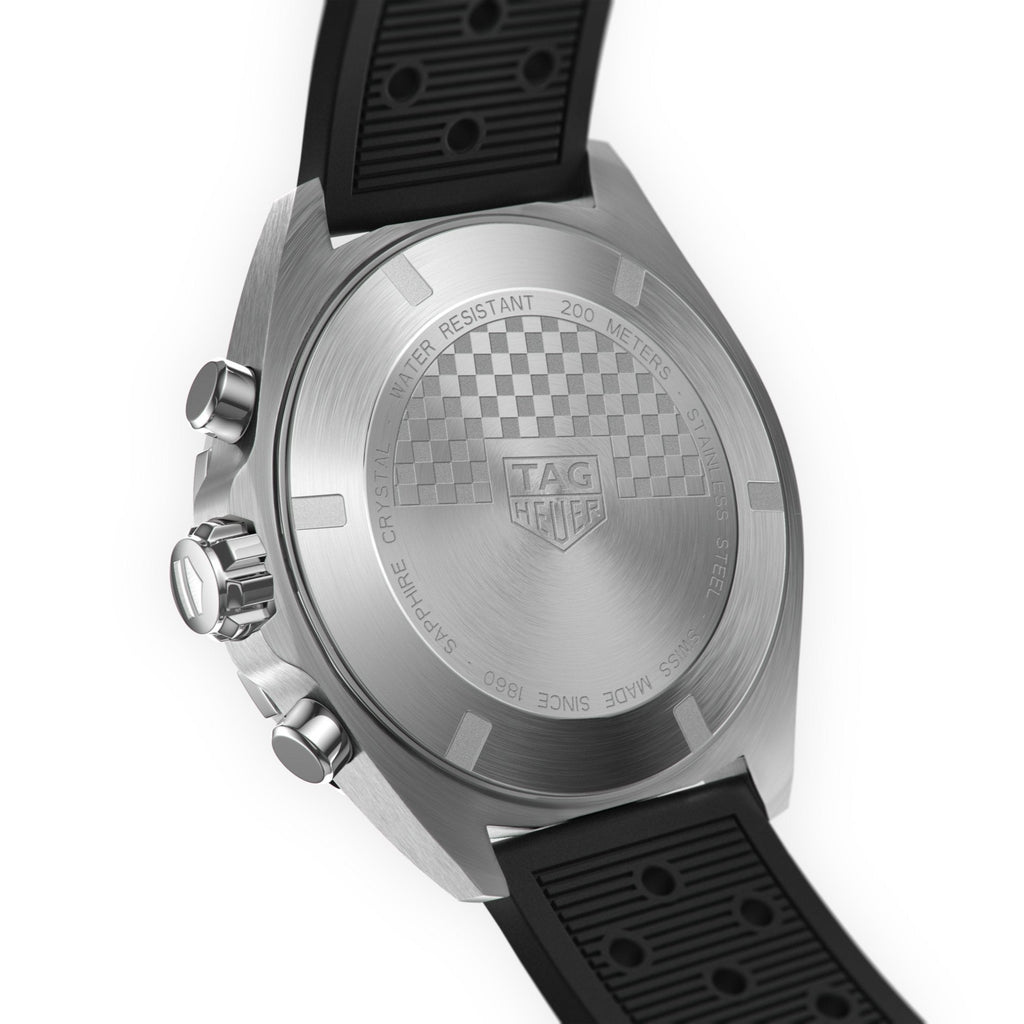 Tag Heuer Formula 1 Chronograph Black Dial Black Rubber Strap Watch for Men - CAZ101AC.FT8024 Buy Now By Tag Heuer