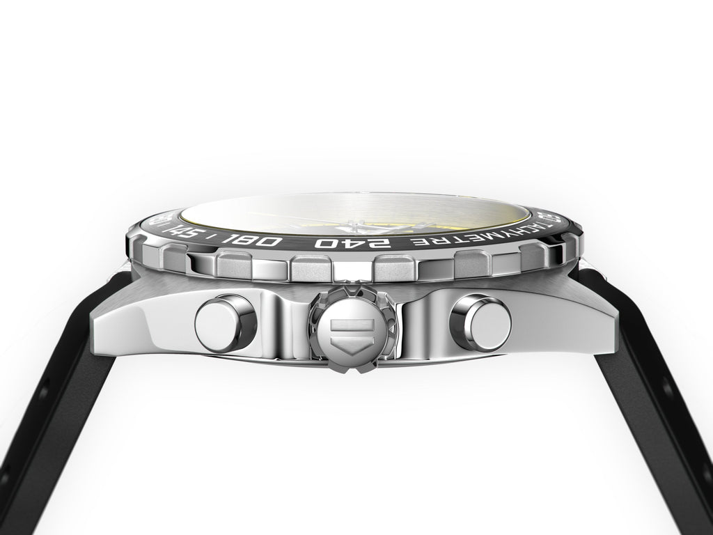 Tag Heuer Formula 1 Chronograph Black Dial Black Rubber Strap Watch for Men - CAZ101AC.FT8024 Buy Now By Tag Heuer