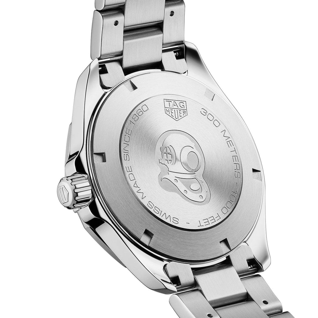 Tag Heuer Aquaracer Black Dial Silver Steel Strap Watch for Men - WAY111A.BA0928 Buy Now By Tag Heuer