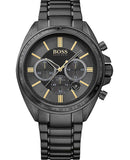 Hugo Boss Driver Black Dial Black Steel Strap Watch for Men - 1513277 Buy Now By Hugo Boss