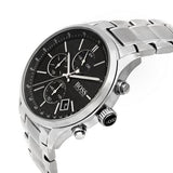 Hugo Boss Grand Prix Black Dial Silver Steel Strap Watch for Men - 1513477 Buy Now By Hugo Boss