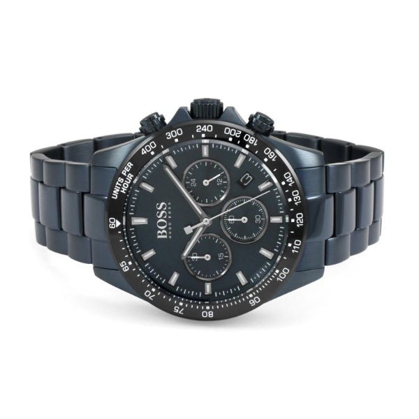 Hugo Boss Hero Sport Lux Blue Dial Blue Steel Strap Watch for Men - 1513758 Buy Now By Hugo Boss