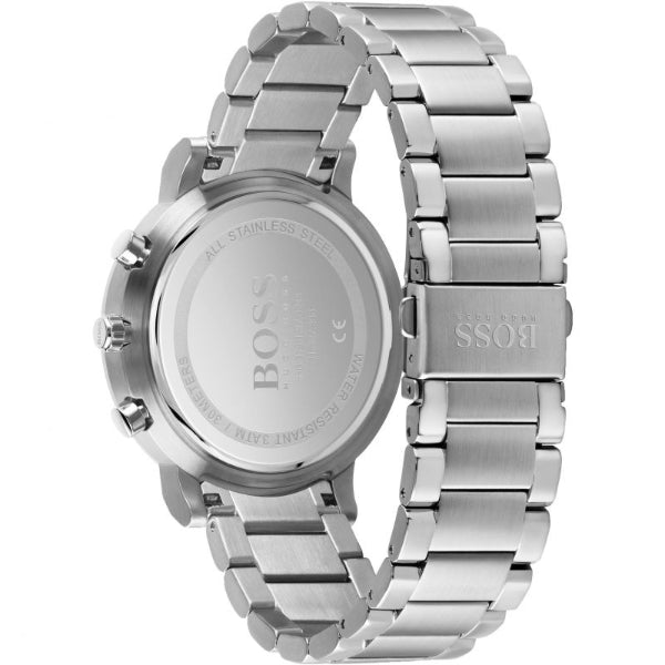 Hugo Boss Integrity Blue Dial Silver Steel Strap Watch for Men - 1513779 Buy Now By Hugo Boss