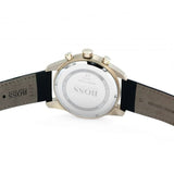 Hugo Boss Skymaster Chronograph Blue Dial Black Leather Strap Watch for Men - 1513783 Buy Now By Hugo Boss