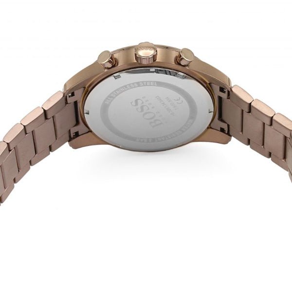 Hugo Boss Skymaster Blue Dial Brown Steel Strap Watch for Men - 1513788 Buy Now By Hugo Boss