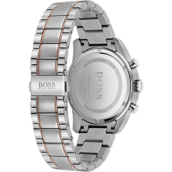 Hugo Boss Skymaster Grey Dial Two Tone Steel Strap Watch for Men - 1513789 Buy Now By Hugo Boss