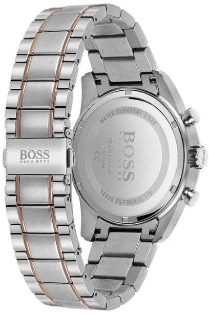 Hugo Boss Skymaster Grey Dial Two Tone Steel Strap Watch for Men - 1513789 Buy Now By Hugo Boss