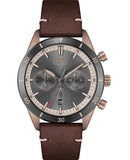 Hugo Boss Santiago Chronograph Grey Dial Brown Leather Strap Watch for Men - 1513861 Buy Now By Hugo Boss